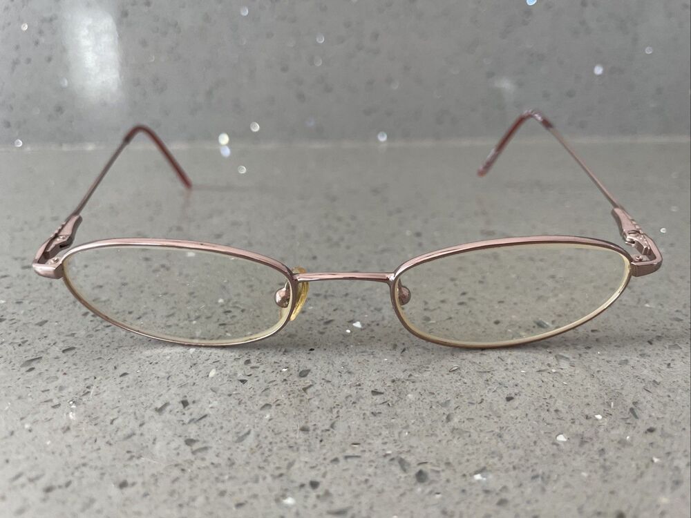 Candie's C Ivy PK Eyeglasses Frames ONLY Full Rim Oval 47-18-135 Pink 90s 2000s